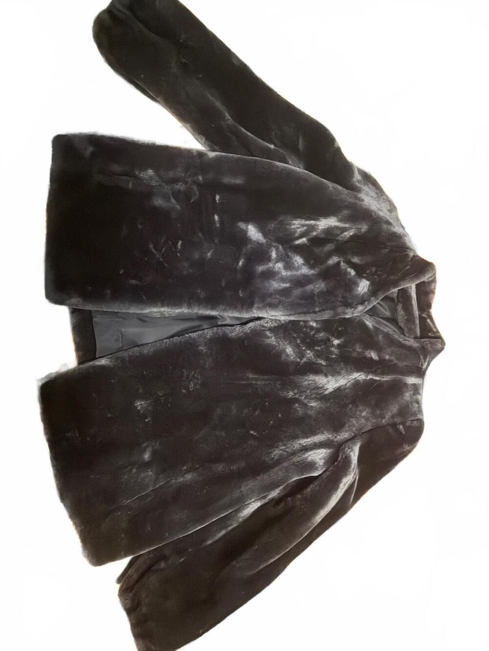 Very cool 1980s faux fur jacket
